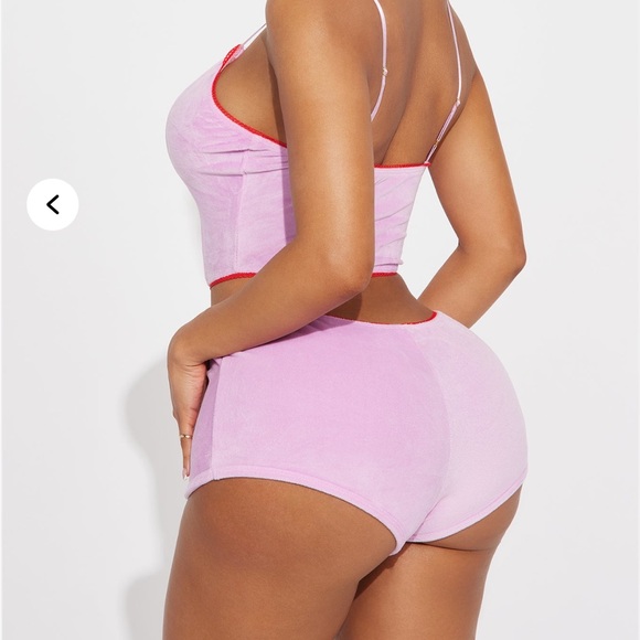 Pink Fashion Nova Pajama Set - Picture 2 of 5